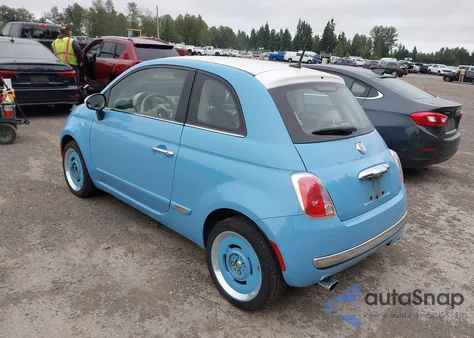 2014 Fiat 500 Lounge from USA, damaged, VIN 3C3CFFCR3ET269133